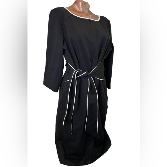 Contrast Trim Dress JR Lookalike - Picture 3 of 7